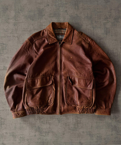 (L-XL) Vintage Wilsons Leather Jacket