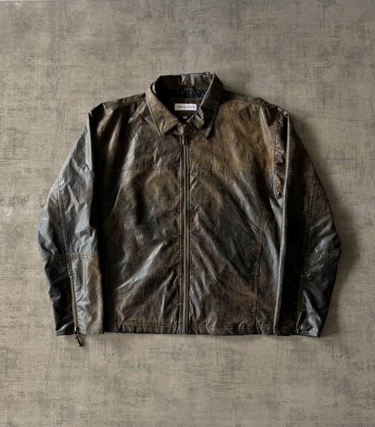 (M) Vintage Línea Dôme Leather Jacket