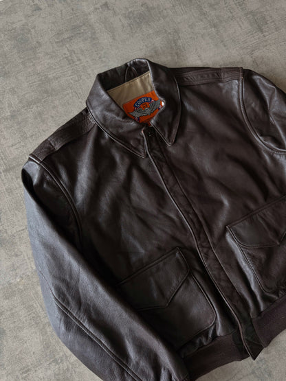 (M) Vintage Cooper Leather Pilot Jacket