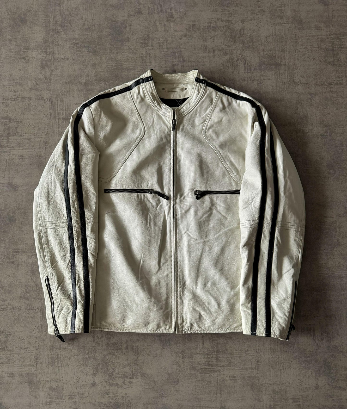 White Wilson Leather Jacket