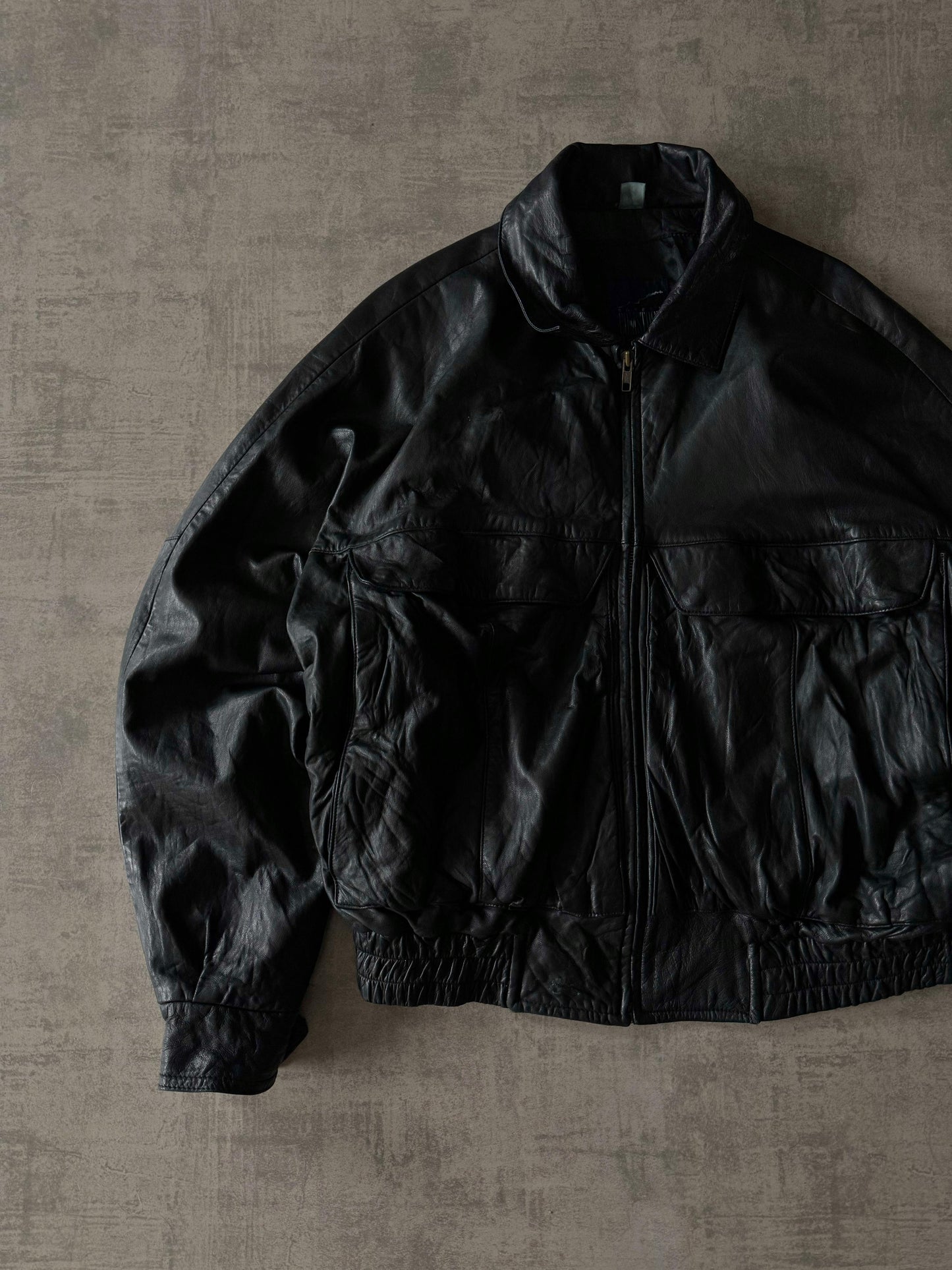 (M) Roer Customs Leather Jacket