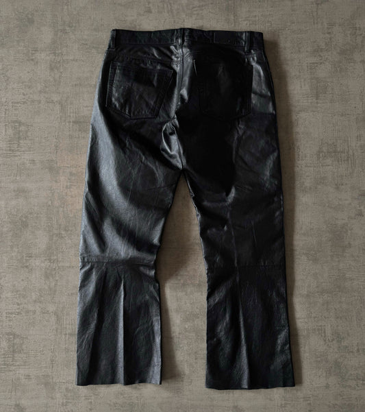 Diesel Leather Pants - 34x32