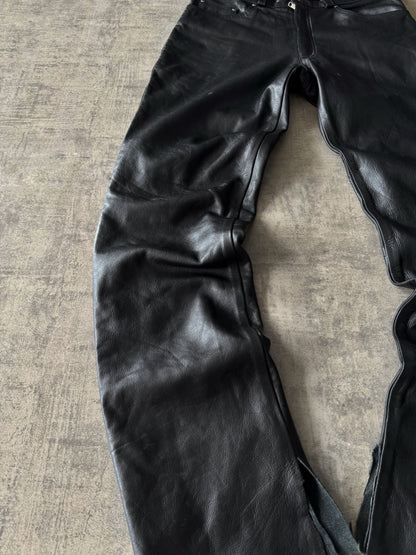 Vintage Kookie Leather Pants (34x32)