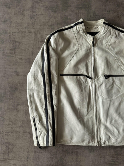 White Wilson Leather Jacket