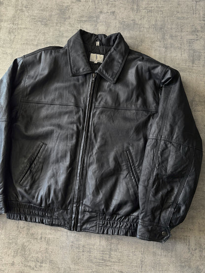 (L) Timothy Daniels Leather Jacket