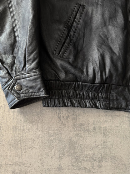 (L) Timothy Daniels Leather Jacket