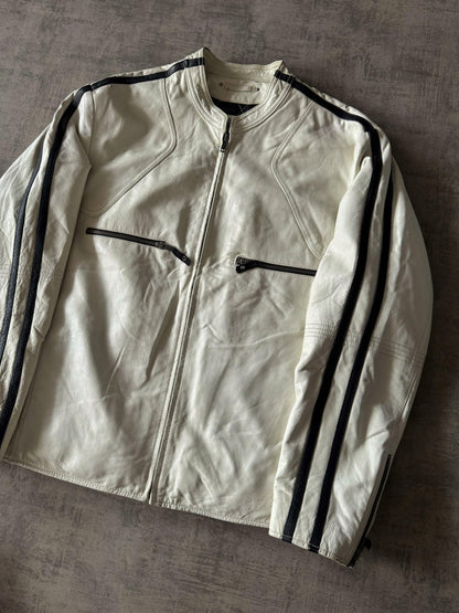 White Wilson Leather Jacket