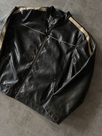 (XL) Vintage Arizona Leather Jacket