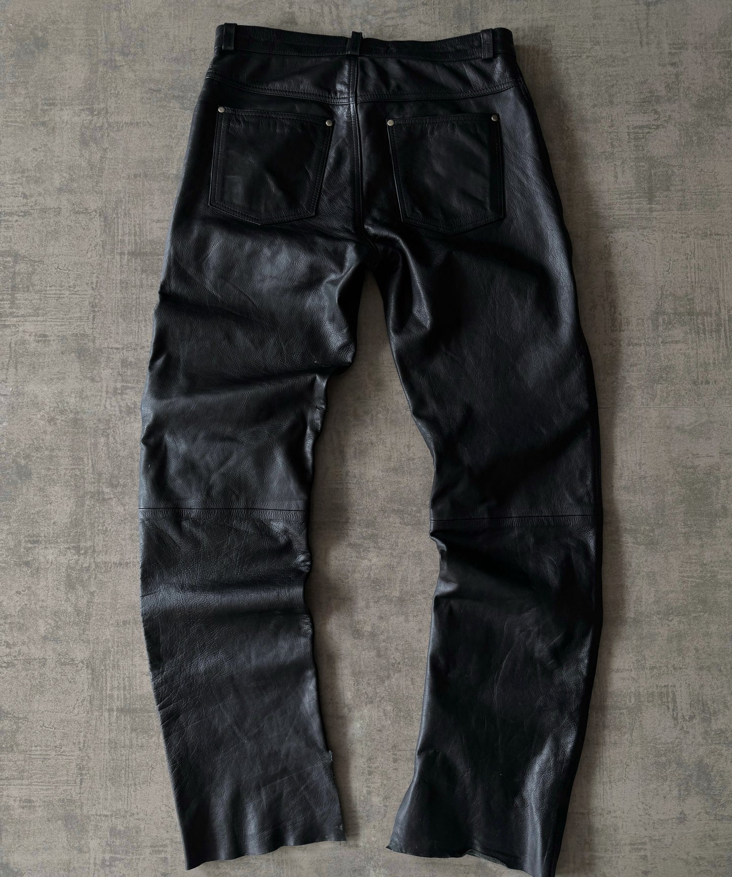 Vintage Kookie Leather Pants (34x32)