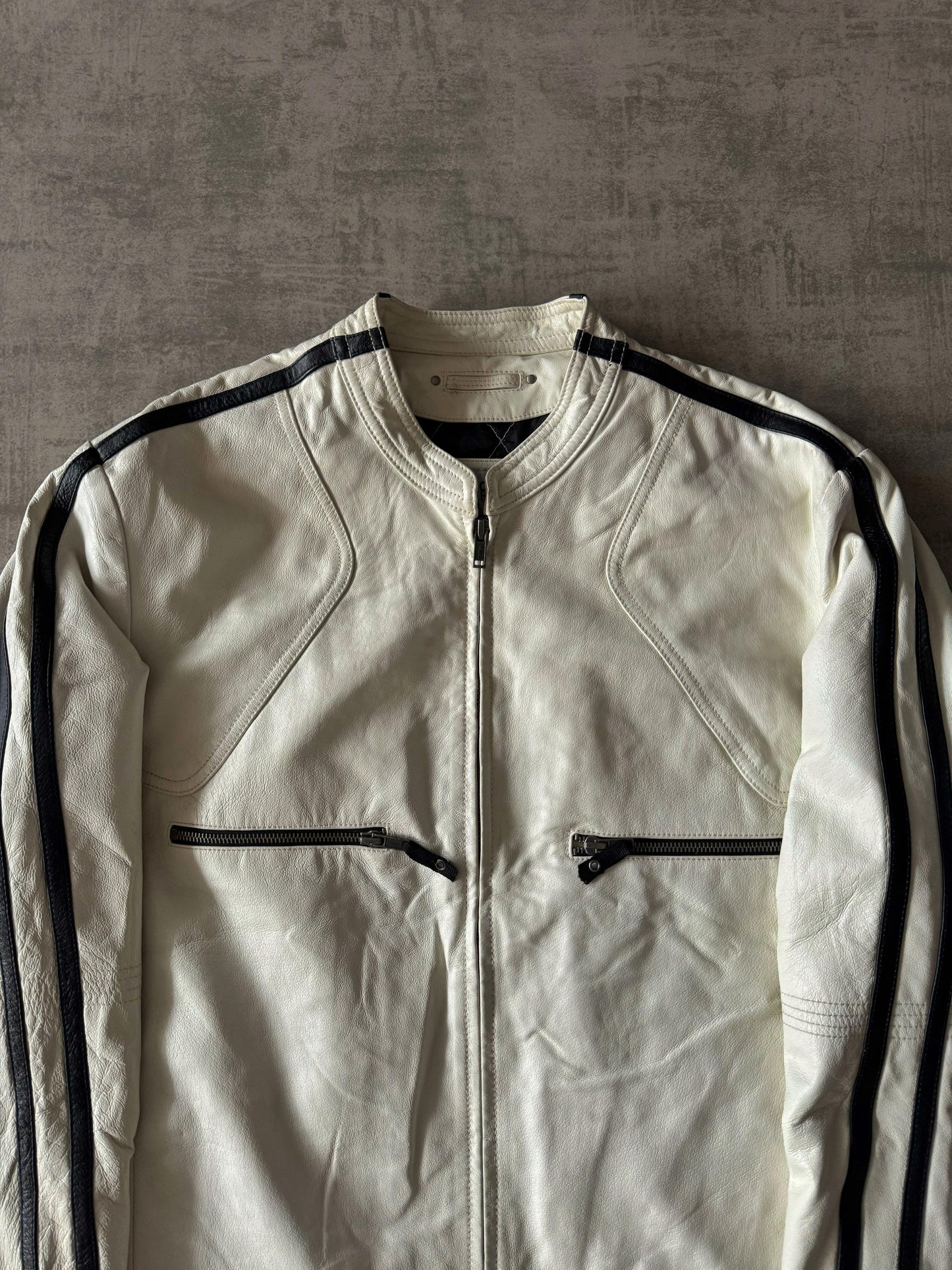 White Wilson Leather Jacket