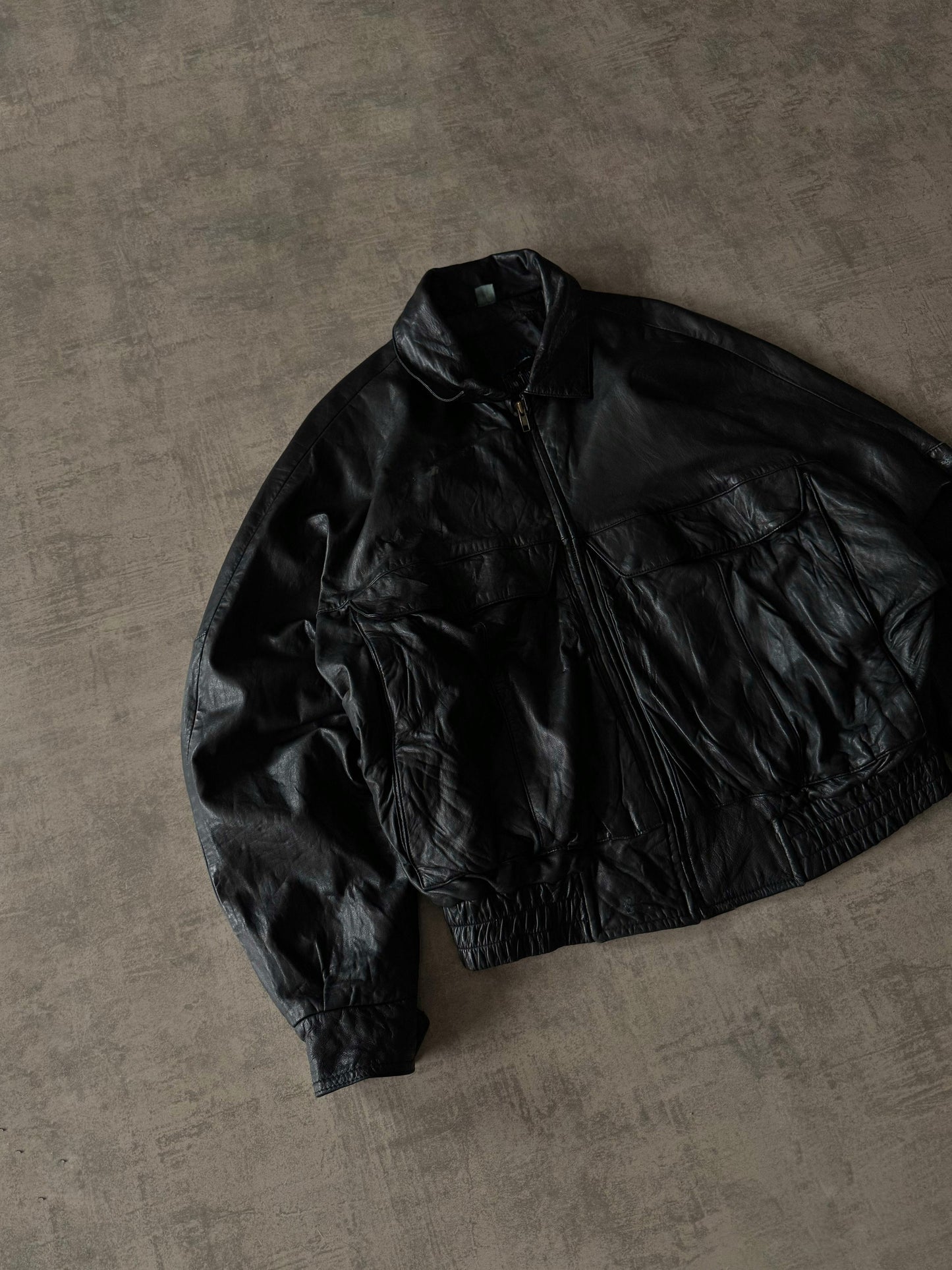 (M) Roer Customs Leather Jacket