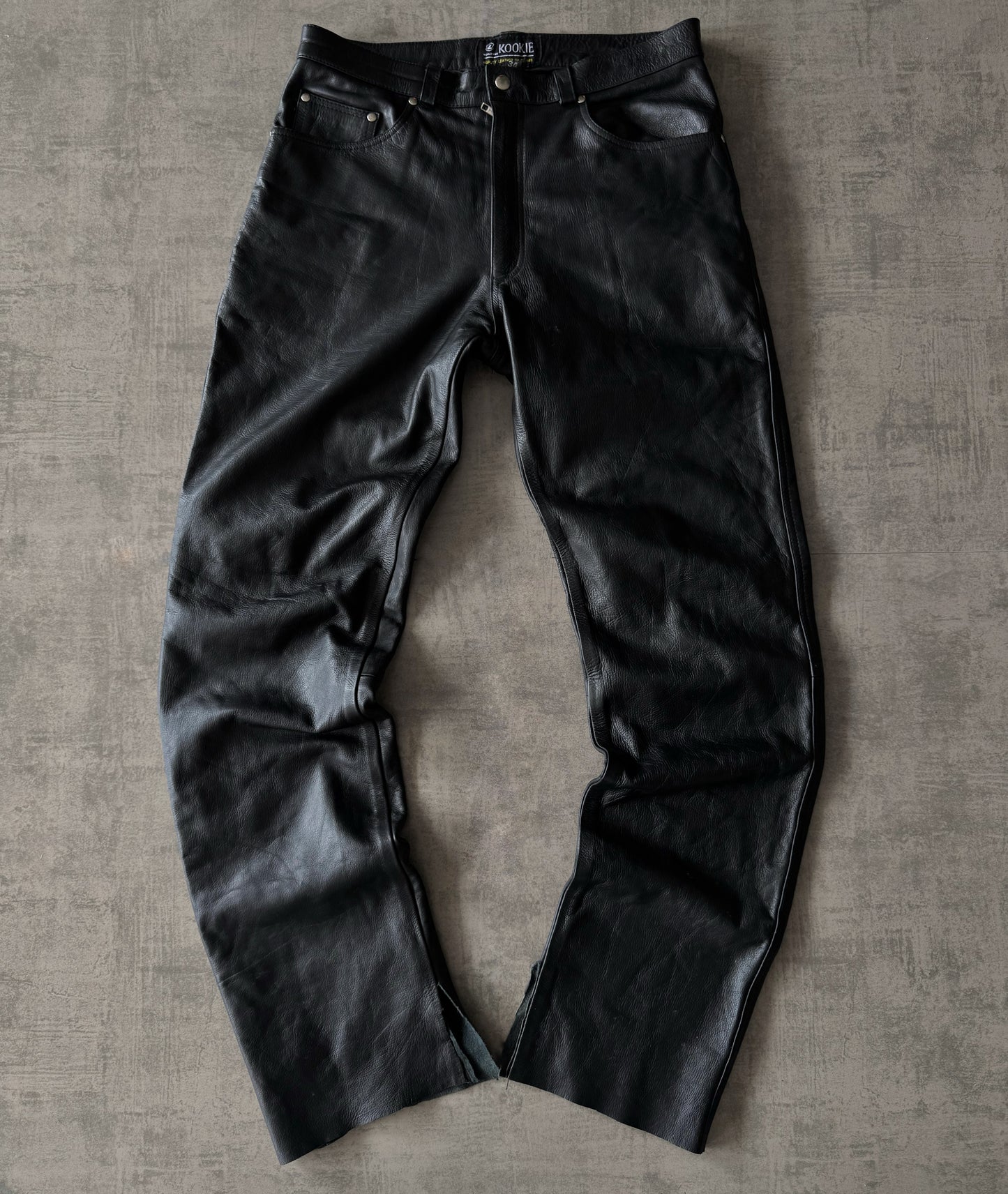 Vintage Kookie Leather Pants (34x32)