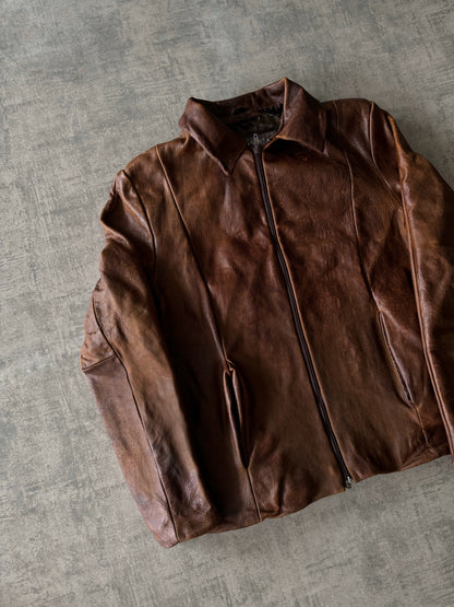 (M) Vintage Wilson Leather Jacket